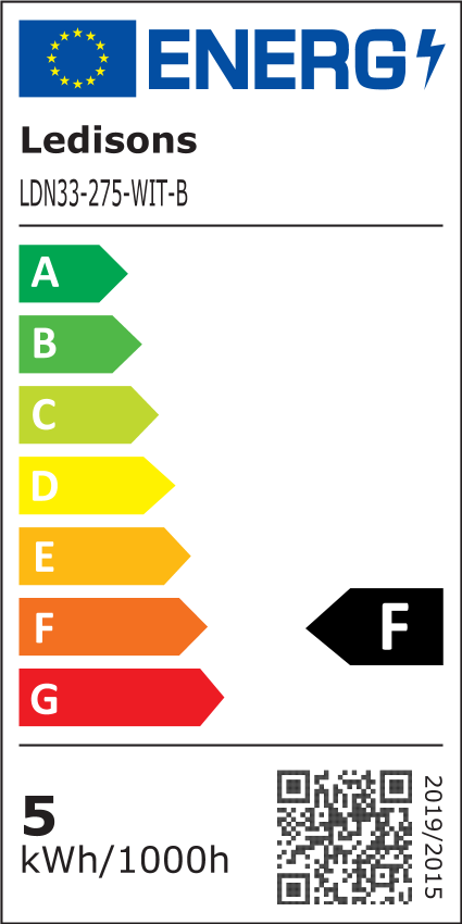 Label_1948830_big_color (1).png, LED lamp, Ledison, LDN33-275-WIT-B, energieLabel, A