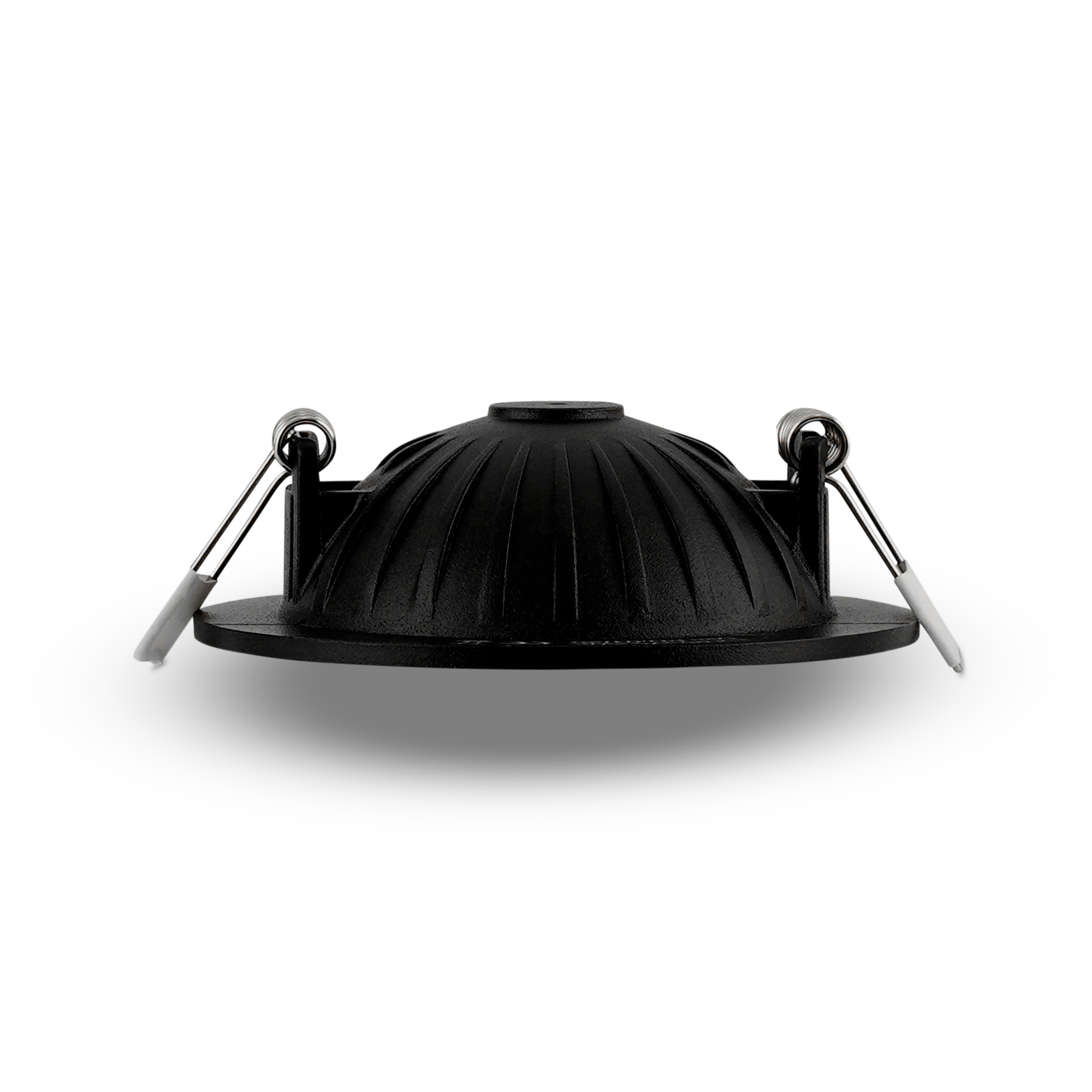 LED-Einbaustrahler Sienna schwarz 5 W Extra Warmweiß 2700 K, Seitenansicht, für Deckenmontage