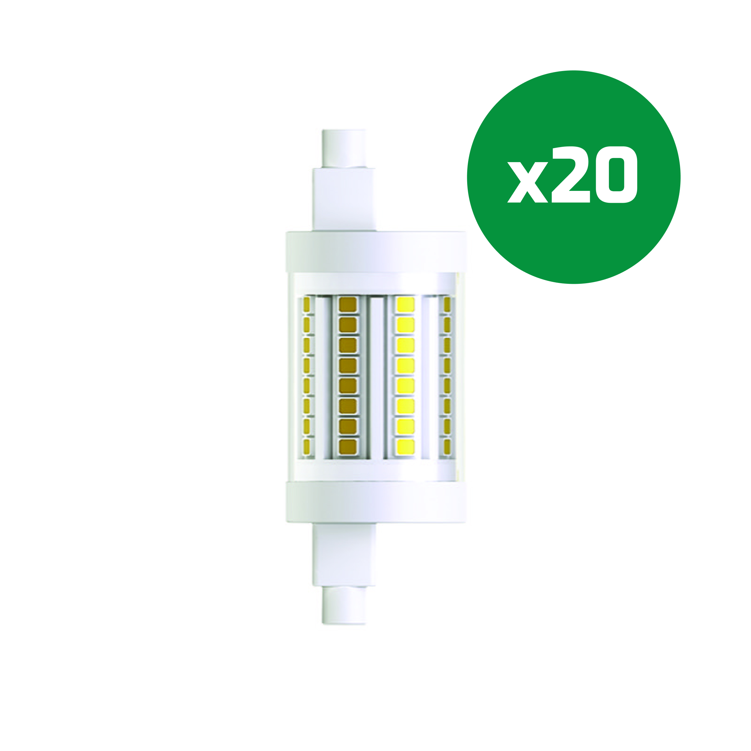 R7S SMD LED-Stablampe Furore 9 W 2700 K dimmbar für LED-Beleuchtung